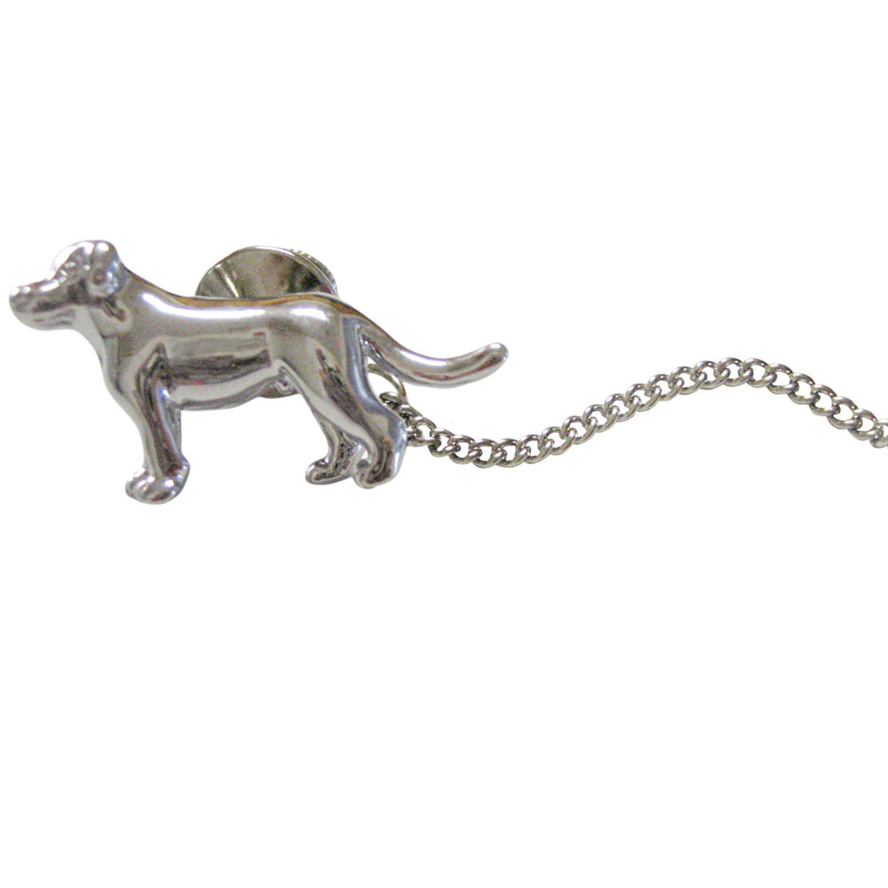 Shiny Full Dog Tie Tack
